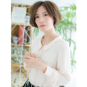 ラフニュアンス☆大人ボブパーマ♪e