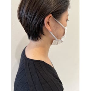 ショート／オリーブブラウン