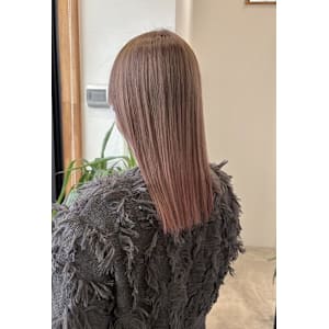 ピンクベージュ☆