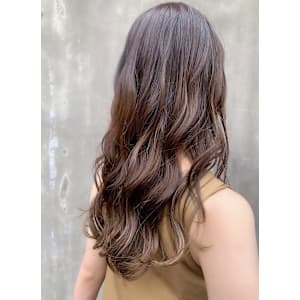 コテ巻き風パーマ/韓国風パーマ/デジタルパーマ/小顔カット