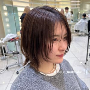 ＊ハッシュカット/顔まわりレイヤー