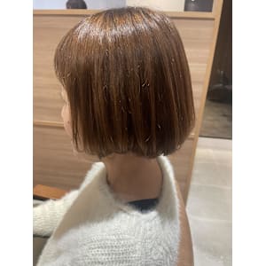 Bob×明るめベージュcolor - 半個室型美容室 Sourire 箱崎店【ハンコシツガタビヨウシツスーリールハコザキテン】掲載中