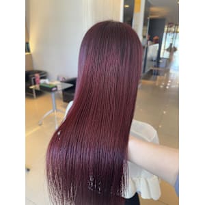 ブリーチなし ローズレッドカラー/コノミ.大船