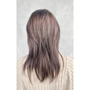  上品ハイライト／白髪ぼかしハイライト/ベージュ/グレージュ