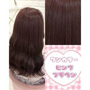 ブリーチなしピンクブラウン＊まゆ - Lilme【リルミー】掲載中