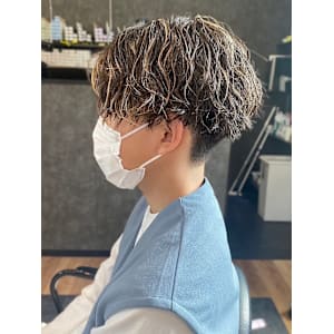 PROGRESS 長町南店×メンズ×パーマ×レイヤー