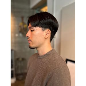 大人のセンターパート