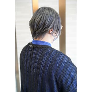 ハンサムショート×ブルーシルバー