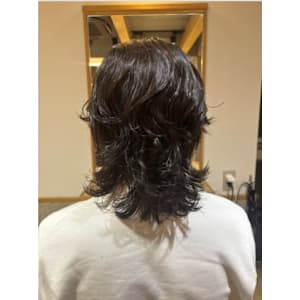 men'sウルフ×パーマ