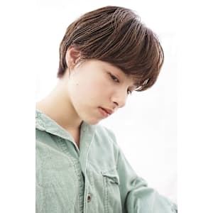 襟足すっきりショートボブ＊