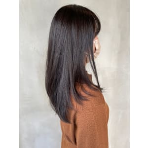 ナチュラルブラウン×ツヤ感