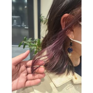 インナーカラー×パープル