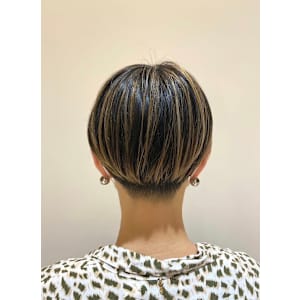 マッシュショート×ハイライト