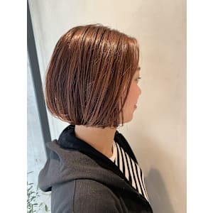 ミニボブ コーラルピンク♪