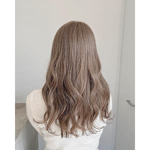 ミルクティーカラー10代20代30代ハイトーンミルクティー