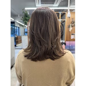 レイヤーボブ/ミディアムレイヤー