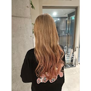 ピンクベージュ＊グラデーションカラー - WAVY 藤沢【ウェイビィ　フジサワ】掲載中