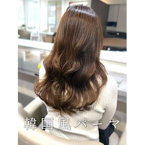 韓国風パーマ/コテ巻き風パーマ/デジタルパーマ