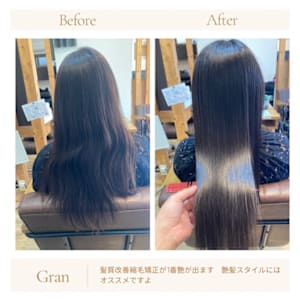 お客様髪質改善データ1669（ツヤ感カラー）