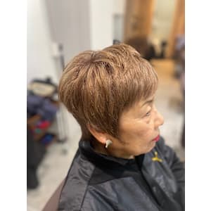 ブリーチオンカラー