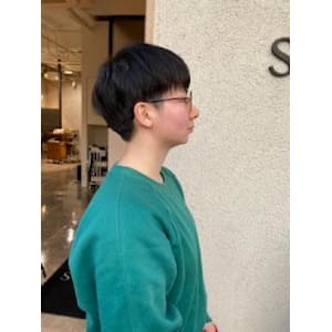 ナチュラルツーブロック