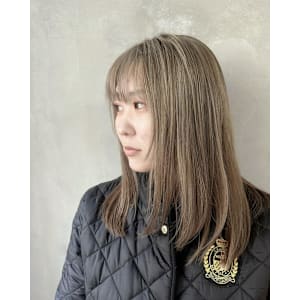 ミディアム・ブリーチ・ホワイトベージュ