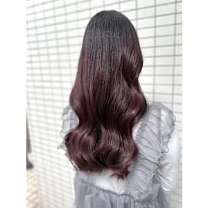 レイヤーカット/小顔カット/顔まわりカット/カシスピンク - LAULEA 表参道【ラウレアオモテサンドウ】掲載中