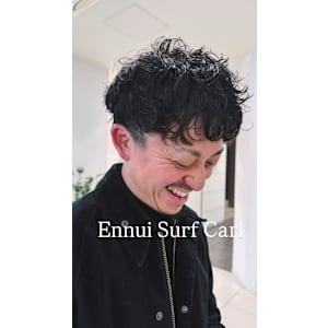 外国人風サーフカール