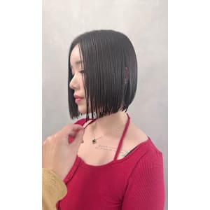 切りっぱなしボブ