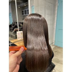 アディクシーカラー+髪質改善