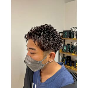 ツイストスパイラル×ショートアップバング