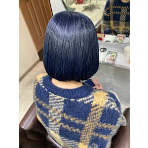 コバルトブルー - GLADGE池袋/ダブルカラー/ブリーチ【グラッジイケブクロダブルカラーブリーチ】掲載中