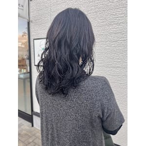 ミディアムパーマ