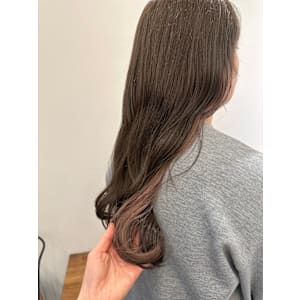 池袋 インナーカラー ケアブリーチ ベビーピンク♪