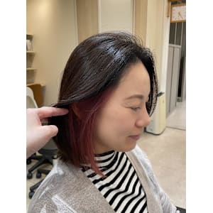 春インナーカラー