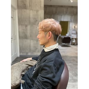 メンズピンクベージュ【ARCH片山】