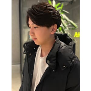 カルマパーマ 毛流れパーマ 爽やか 20代30代 ビジネス