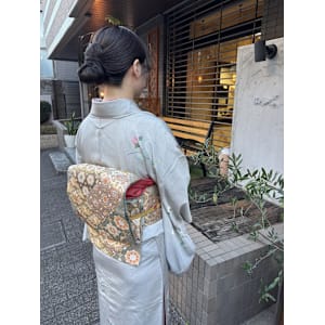 訪問着着付けヘアセット