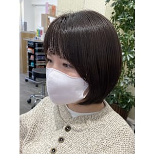 【青葉区】艶めく夜空の髪色♪神秘的なチャコールグレージュ