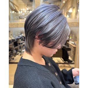 メンズウルフ　エンドカラー　エンドカラーブラック　