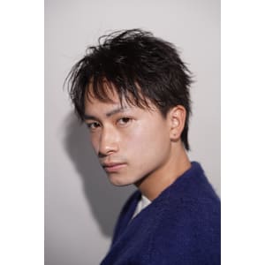 波巻きパーマ/シャドウパーマ/ナチュラルマッシュ／波巻き