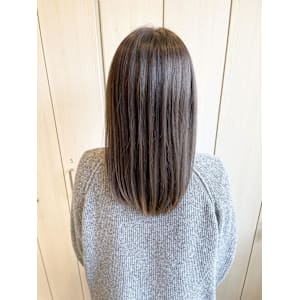 艶髪/ストレートヘア/オルディーブカラー