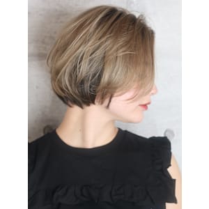 ショート・ボブ/白髪ぼかし/ハイライト/絶壁解消/ - INCEPTION  GINZA 銀座【インセプション】掲載中