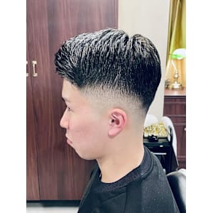 【20代男性】ロンドンハードパートフェード（大宮/バーバー）