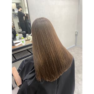 髪質改善縮毛ストレート