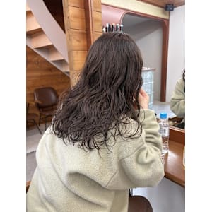 ミディアムパーマ