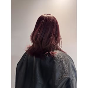 ワインレッド/レイヤー/10代20代/薬院