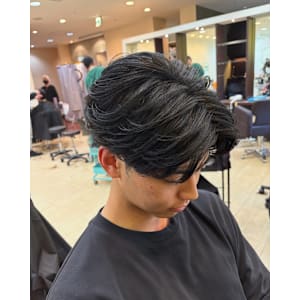 【毛流れフェザーパーマ】