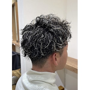 【メンズ×ツイストスパイラル×ハイライト】