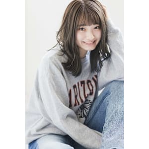 ダークカラーモテパーマ